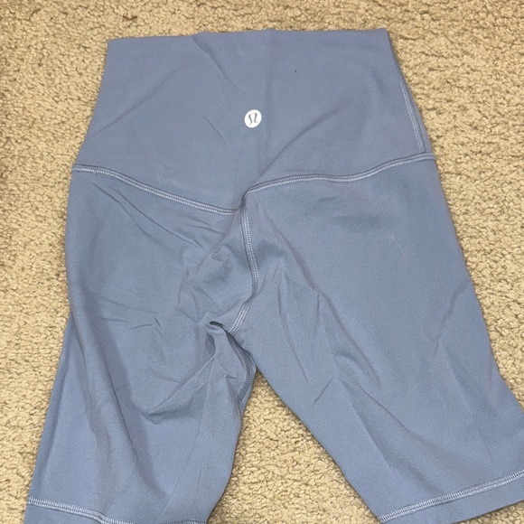 lululemon athletica Slate Blue Bike Shorts - Picture 1 of 3